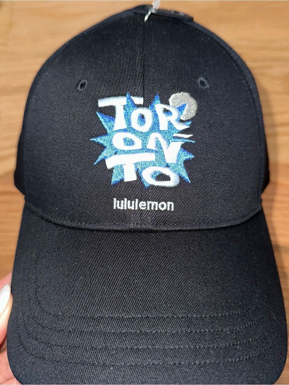 NWT Toronto S/M lululemon athletica black baseball cap - Picture 2 of 7